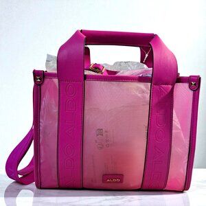 Aldo Hot Pink Mini Tote Bag NWT